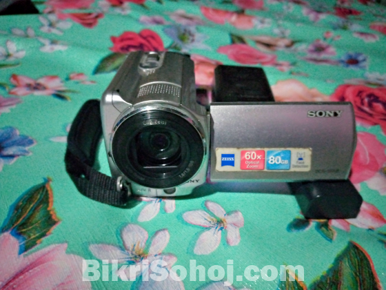 SONY SD AND HARD DISK HAND CAMARA